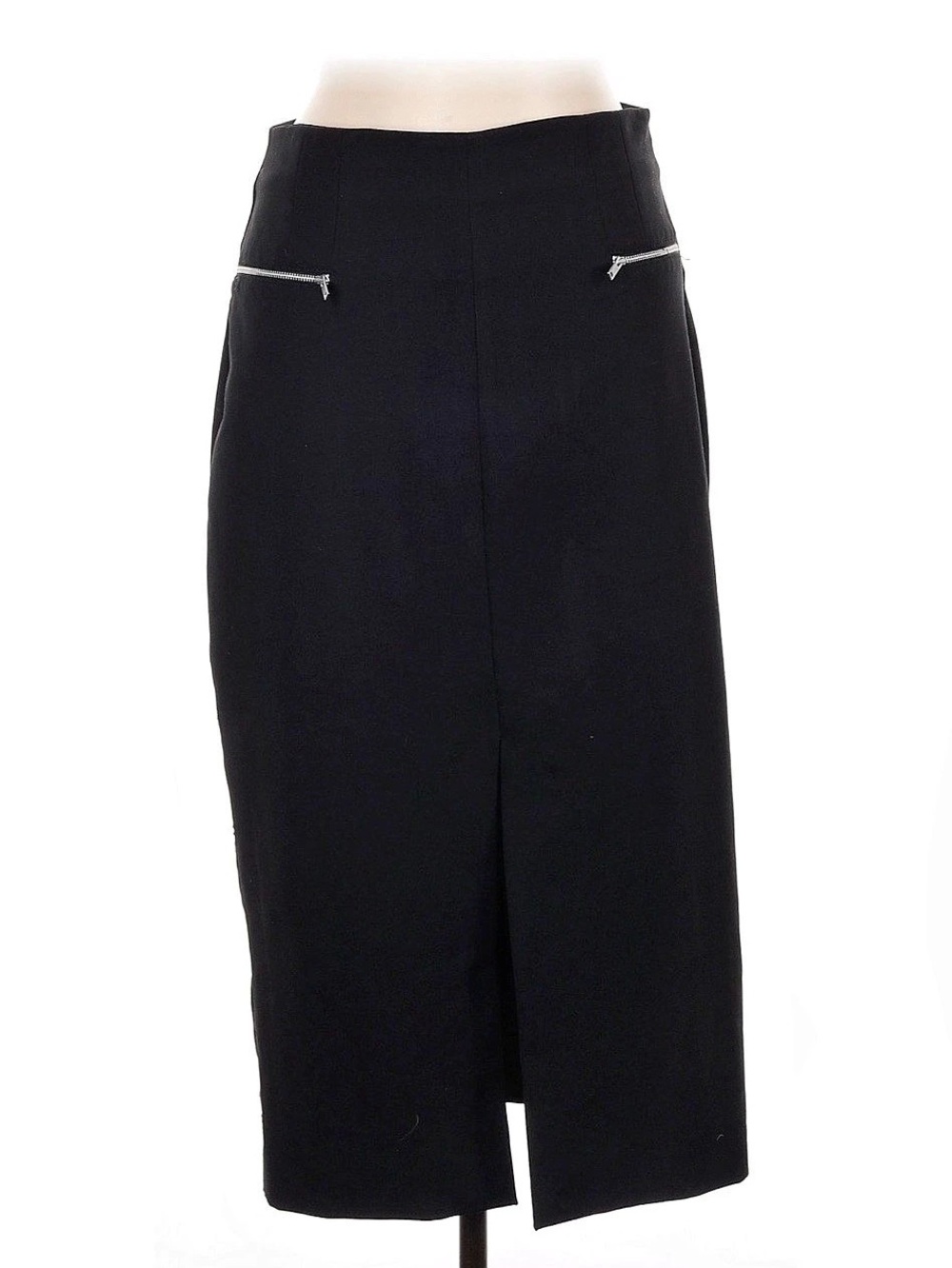 Zara Women's Black Midi Skirt Large